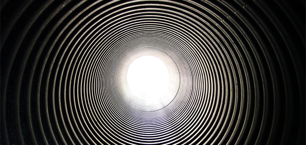 Light at the end of the tunnel during an NDE