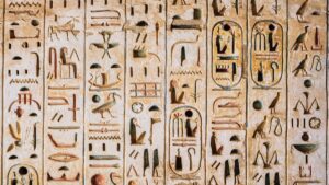 Hieroglyphs and ancient Egyptian knowledge